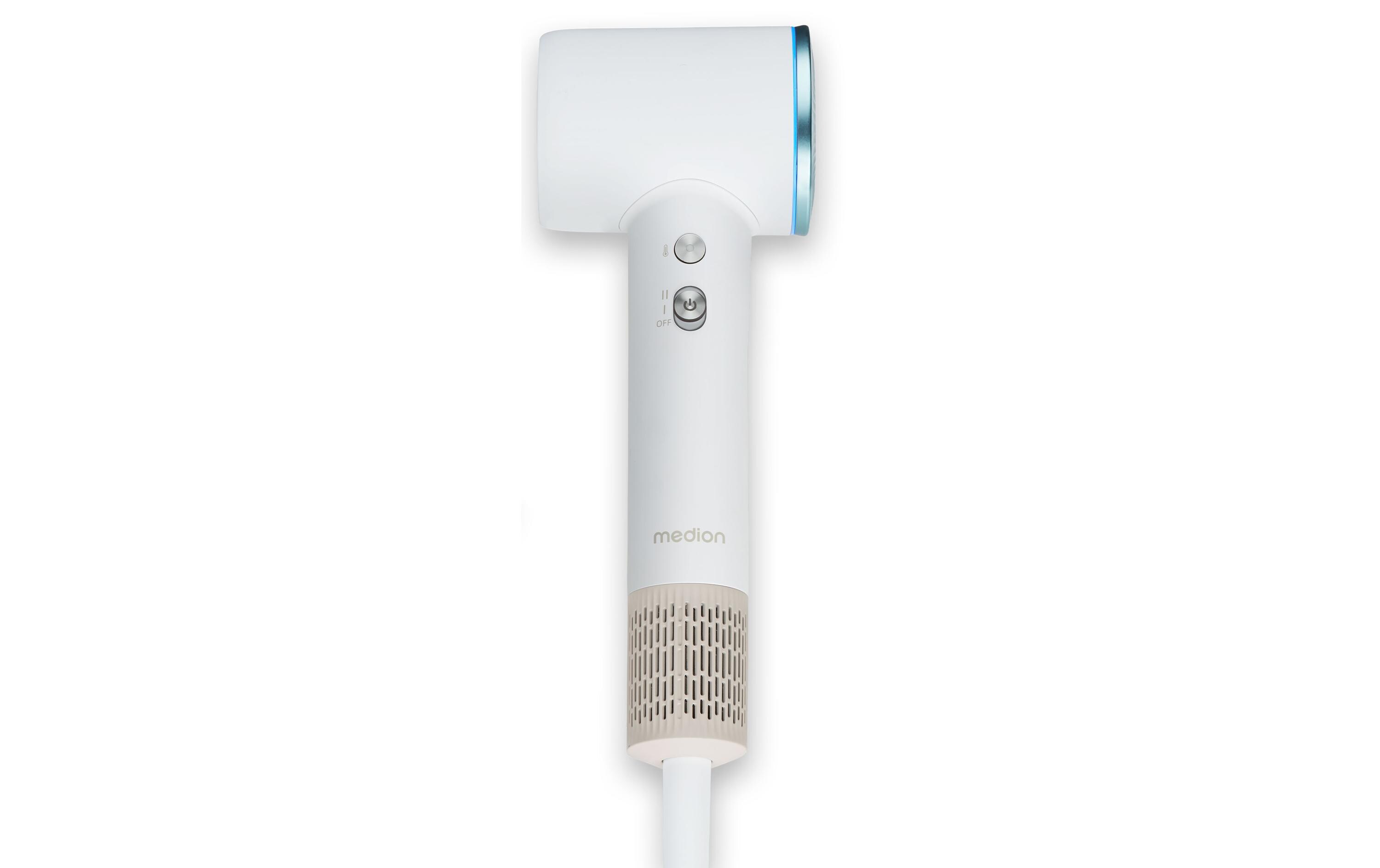 Haartrockner MD 19983 Weiss<br>Föhn mit Ionen-Technologie