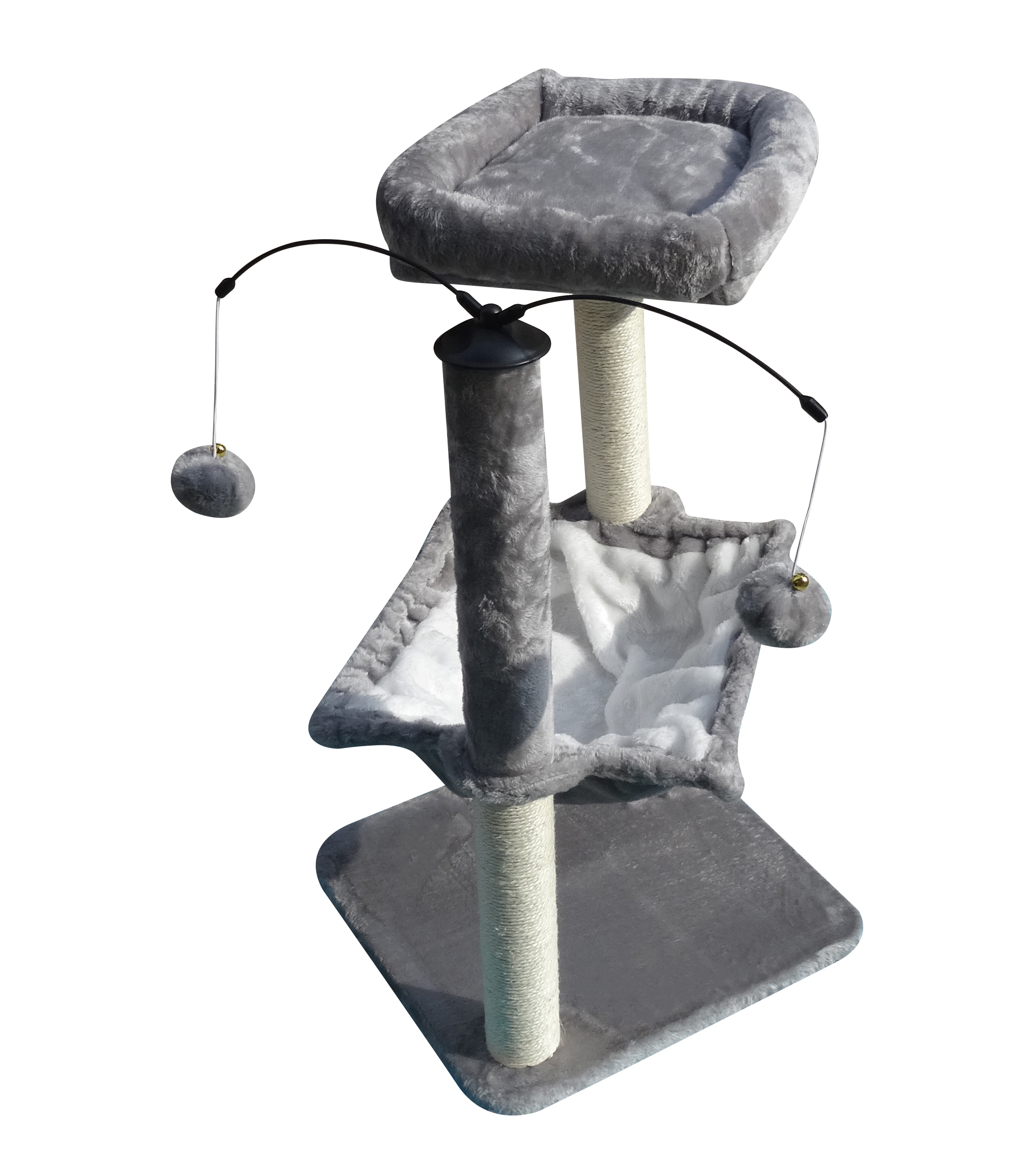 Katzenbaum BONNY 76 cm grau