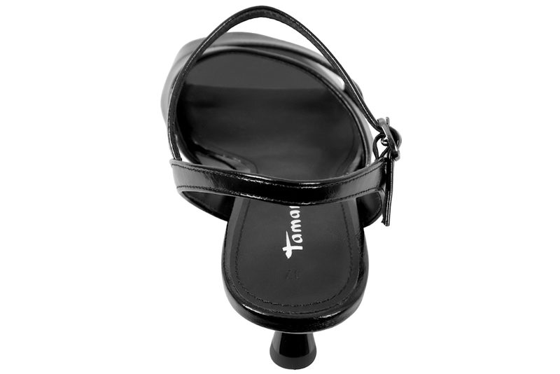 TAMARIS PUMPS I SORT PU MED POLIDO