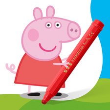 Feutre Noris junior Peppa, étui en carton de 6