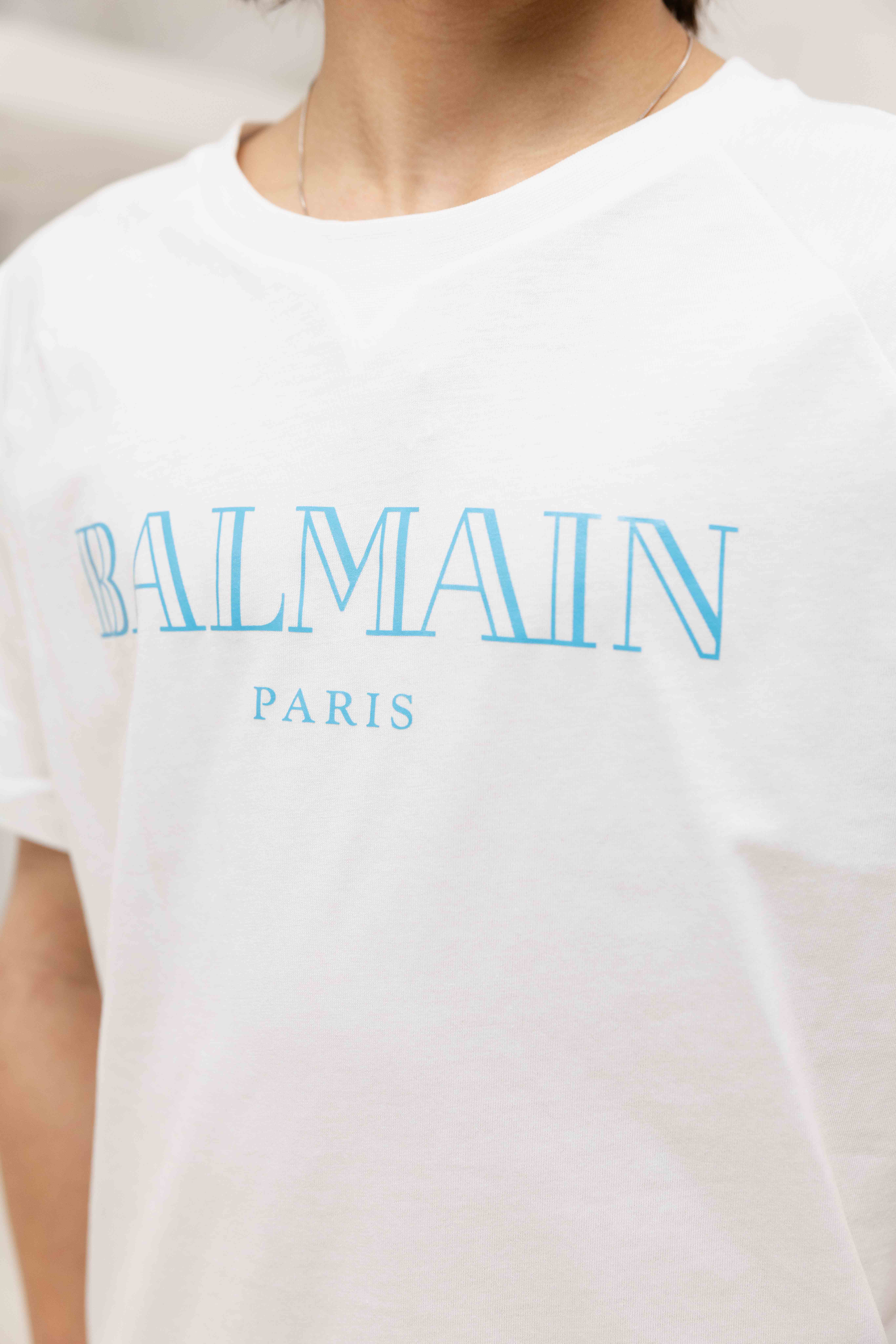 Balmain BW8P51 T-Shirt Kids Wit