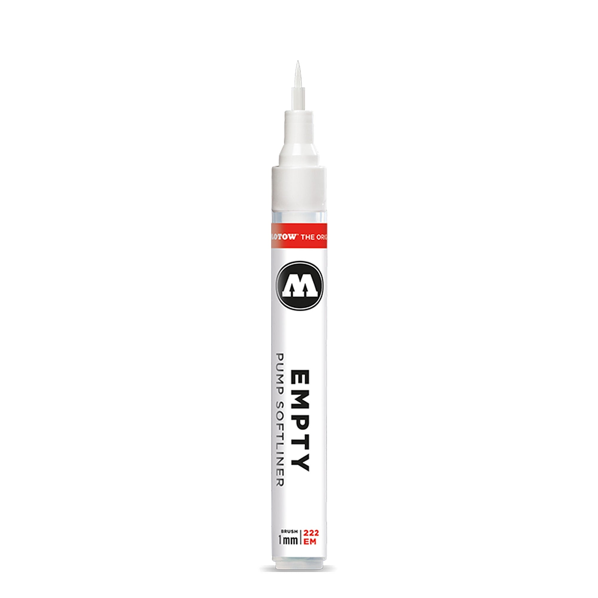 Molotow<br>empty marker pump softliner 222em 1 mm