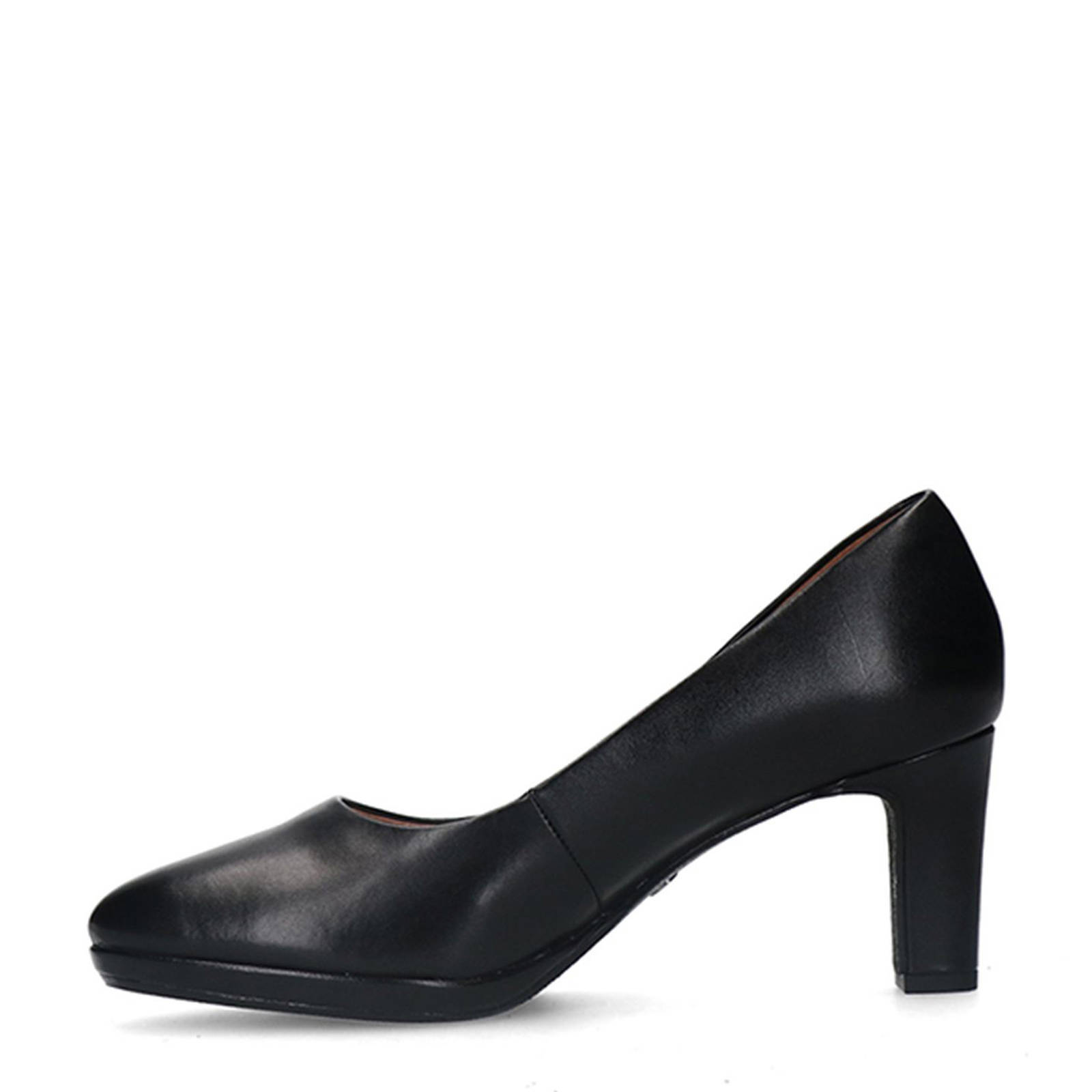 No Stress leren pumps zwart