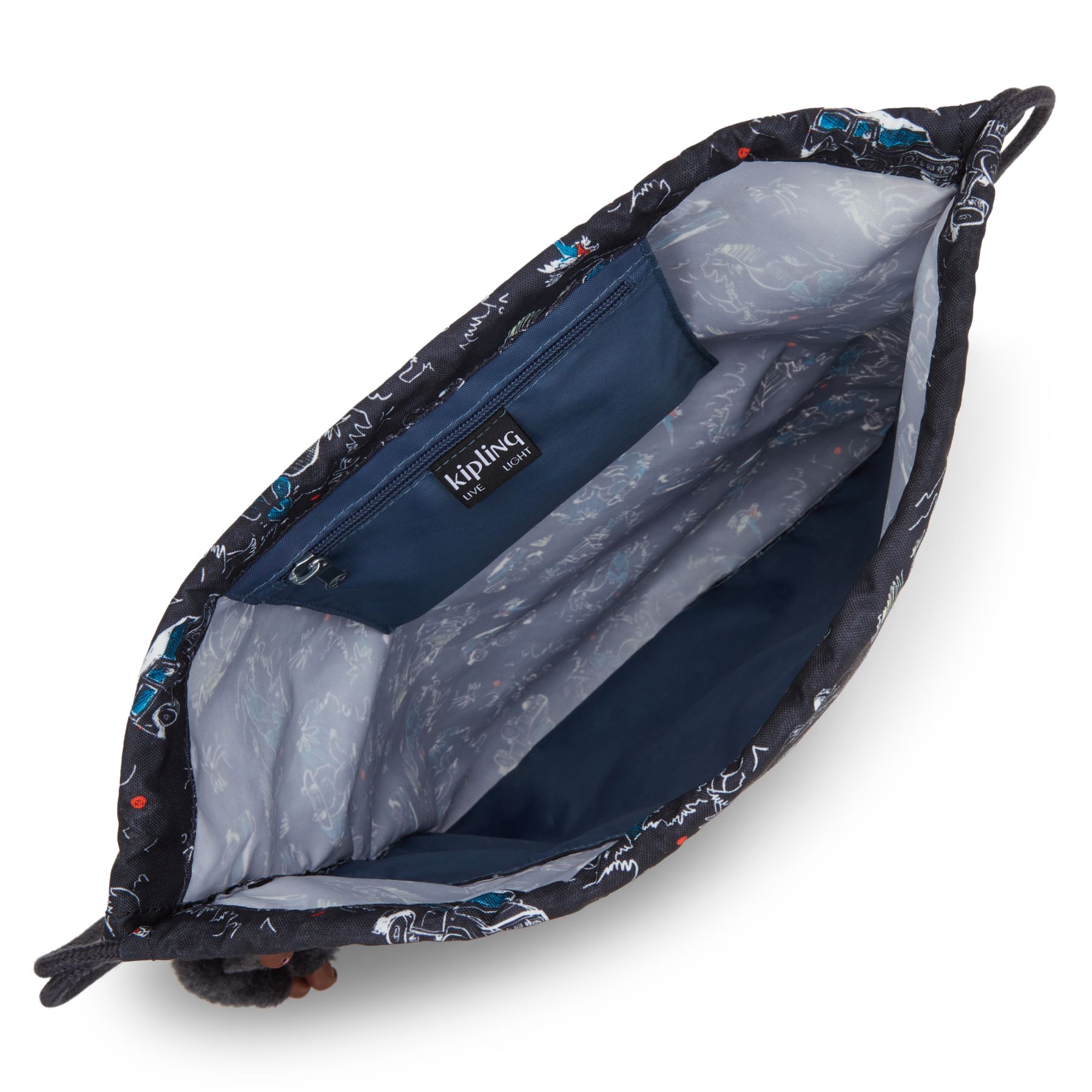 SUPERTABOO Sac moyen avec cordon de serrage - Jungle Fun Race
