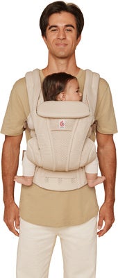 Ergobaby Omni Deluxe Bæresele Mesh, Natural Beige