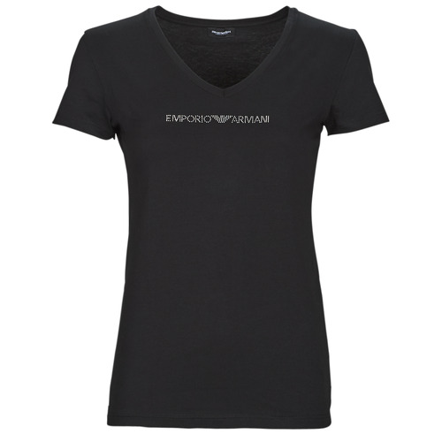 Emporio Armani - T-SHIRT V NECK - Noir