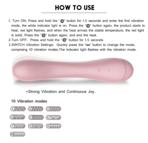 Marina Vibrator G-Punkt Vibrator - Rosa