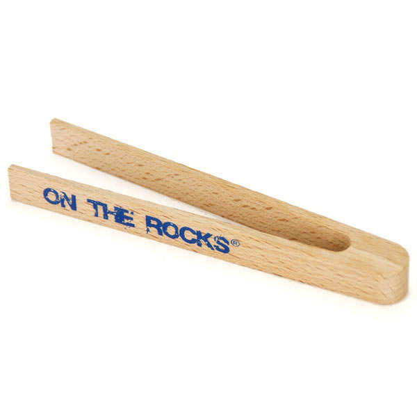 Pince à glaçons en bois