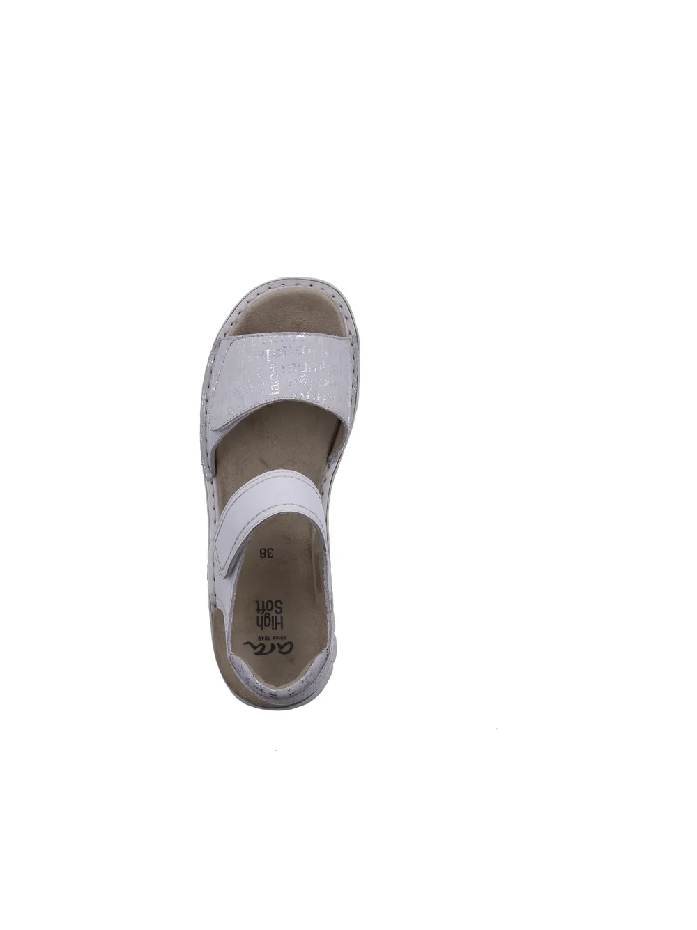 Sandale Tampa nebbia weiß