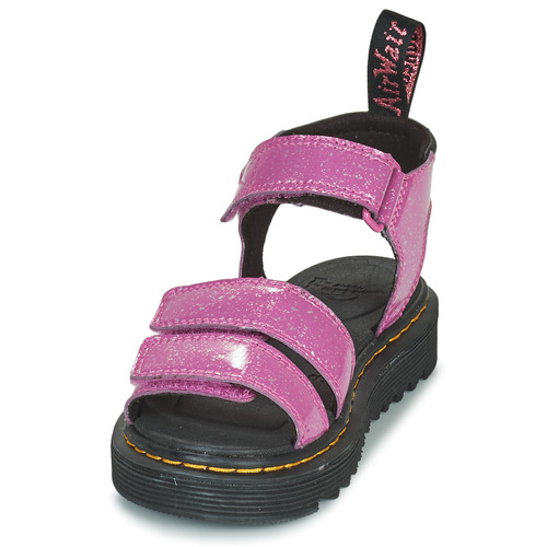Dr. Martens - KLAIRE J DARK PINK COSMIC GLITTER - Rose