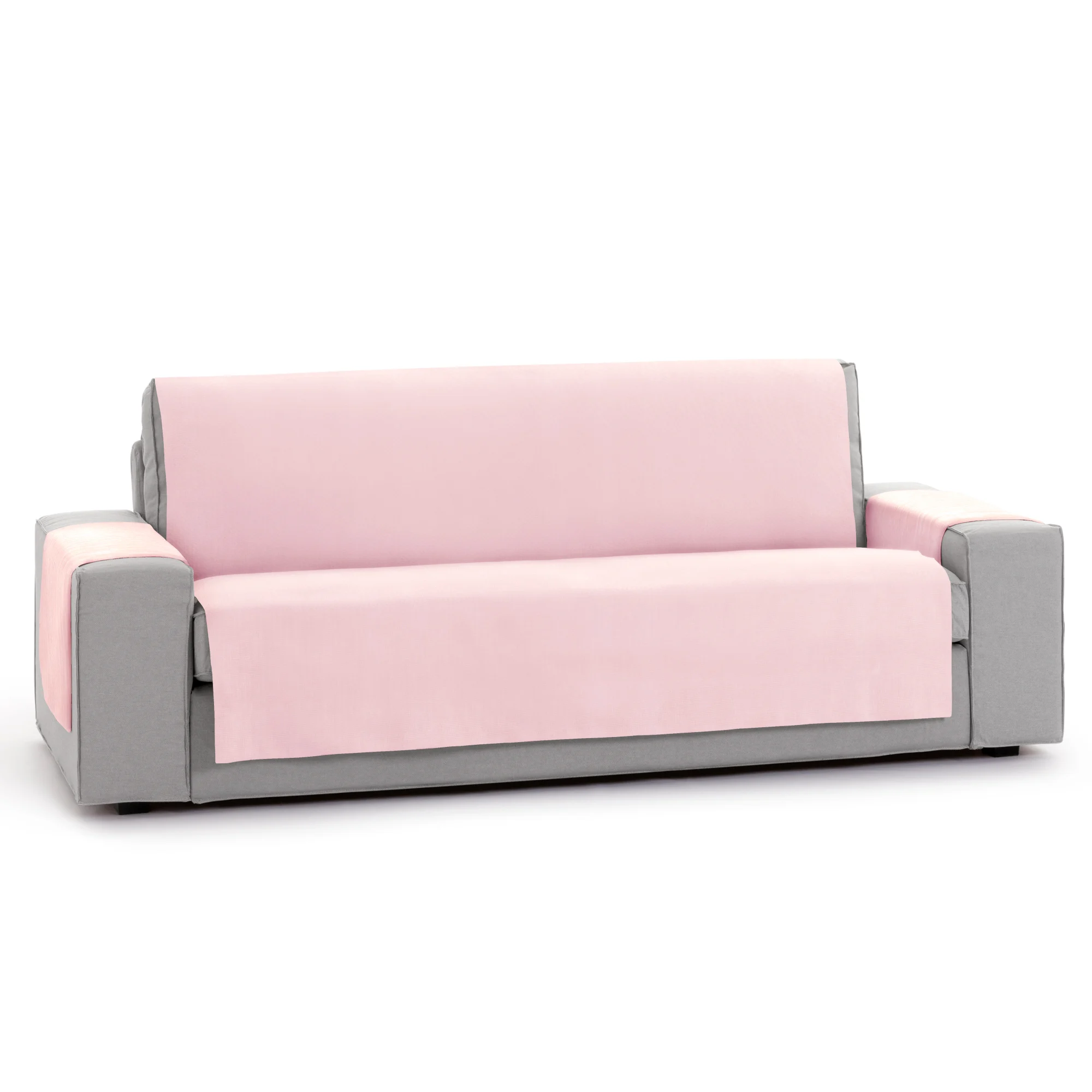Protetor de sofá Royale, 115 cm. Rosa. 2 lugares (120-170 cm)