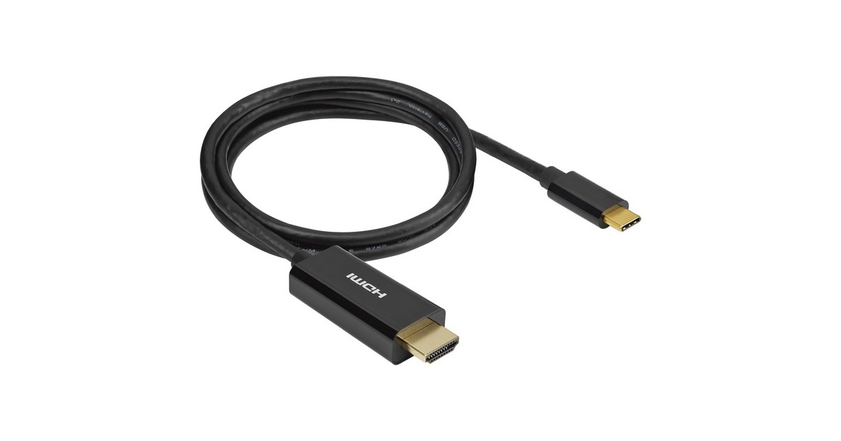 CorsairUSB-C > HDMI kabel  (Zwart, 1 meter)