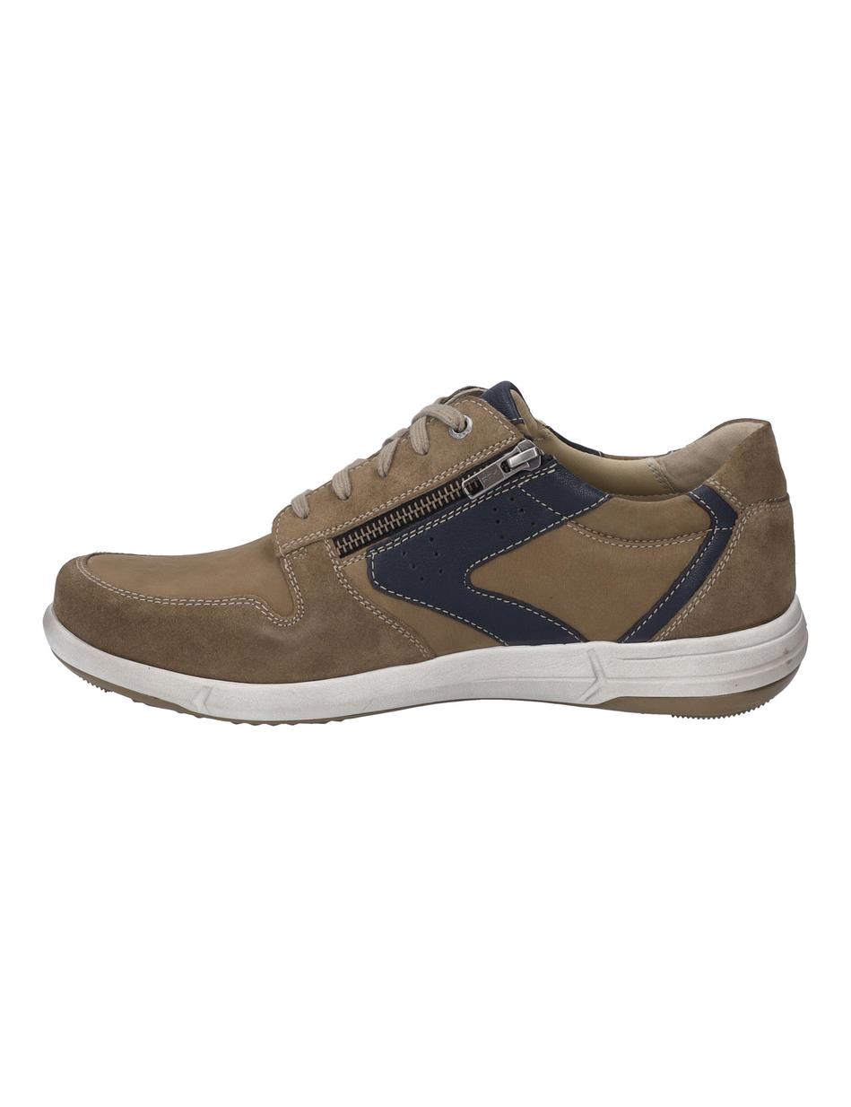 Halbschuh Enrico 20, taupe-kombi