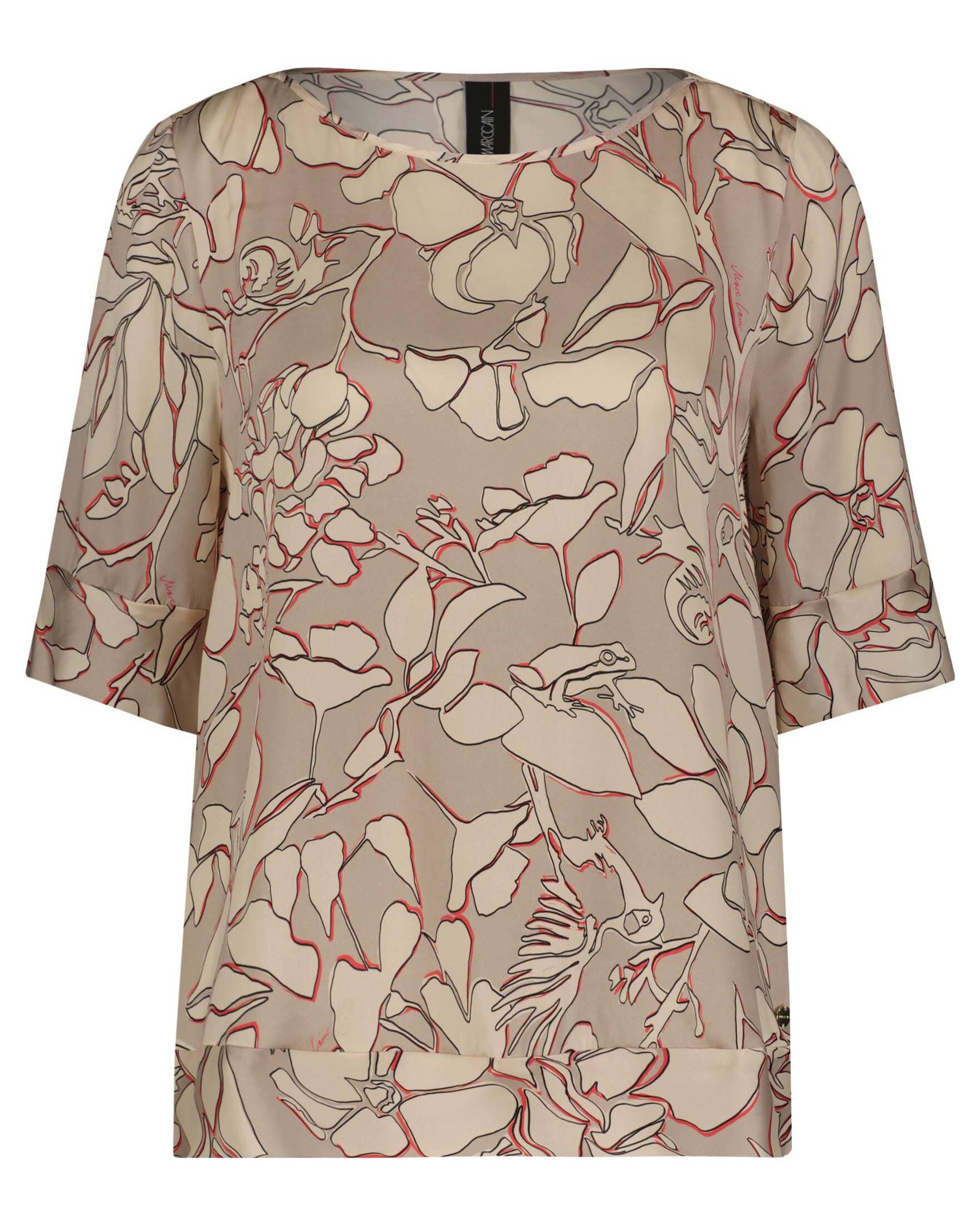 Marc Cain| Damen Bluse Kurzarm