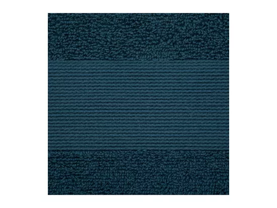 Drap de bain en Coton Bleu égéen tissu éponge 100 x 150 cm