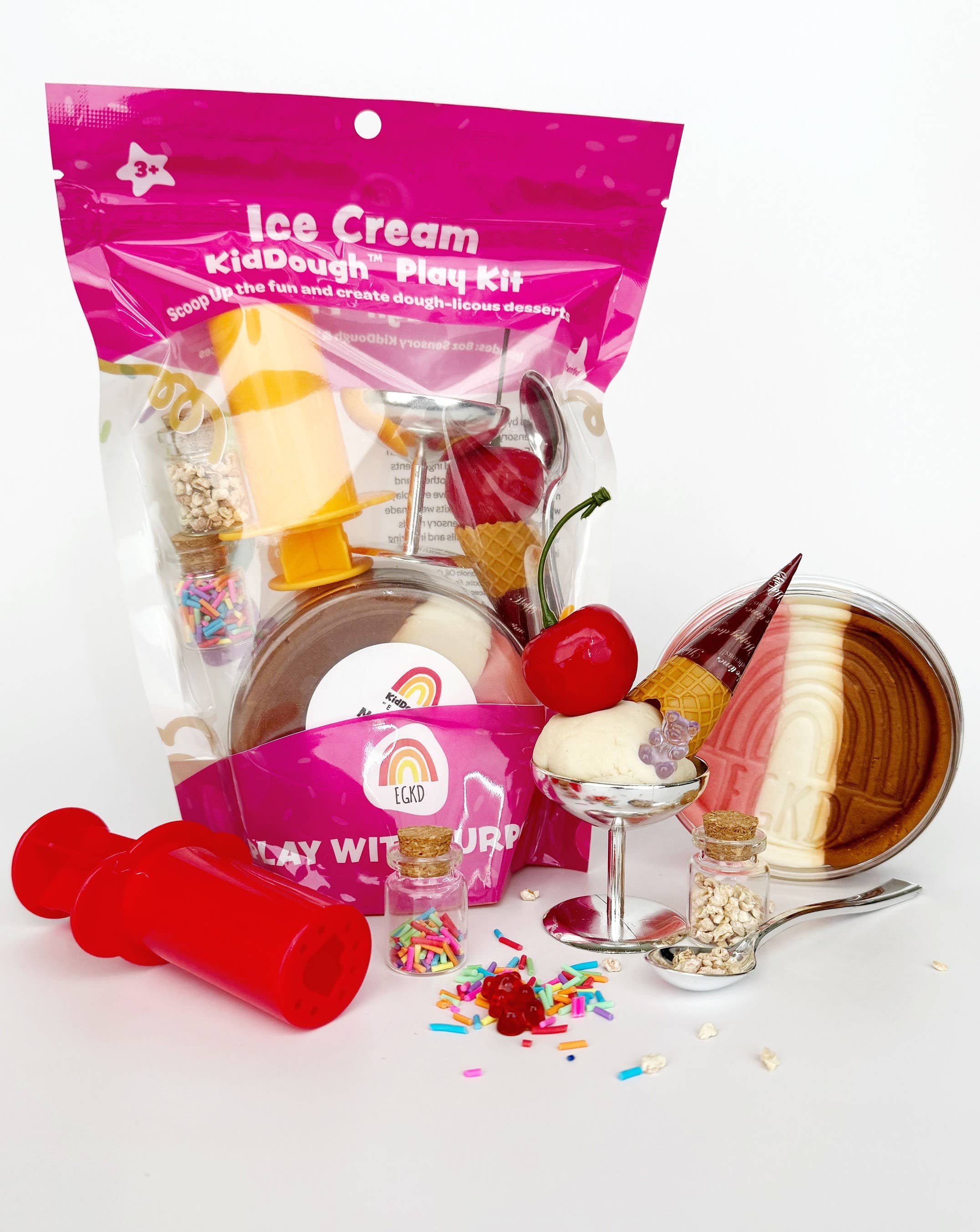 Knete Set Eiscreme