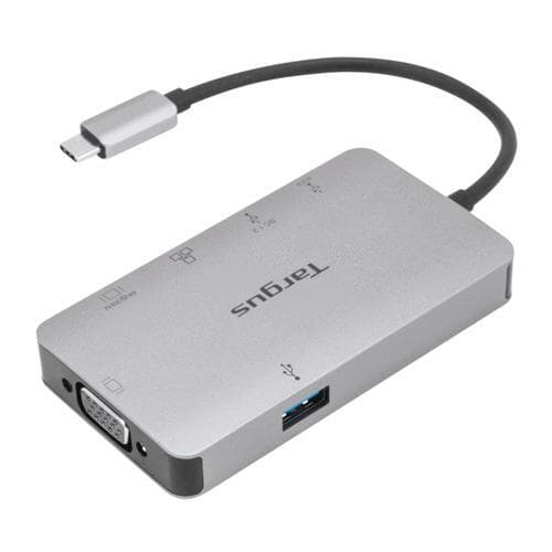 Targus DOCK419, Ledningsført, USB 3.2 Gen 1 (3.1 Gen 1) Type-C, 100 W, 10,100,1000 Mbit/s, 10BASE-T,100BASE-TX,1000BASE-T, IEEE 802.3,IEEE 802.3ab,IEEE 802.3u