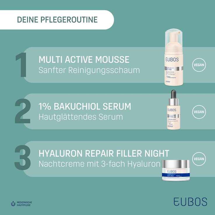 Eubos Geschenkset Anti Age Repair Filler Night Winter Care Collection  Fuchs, 1 P