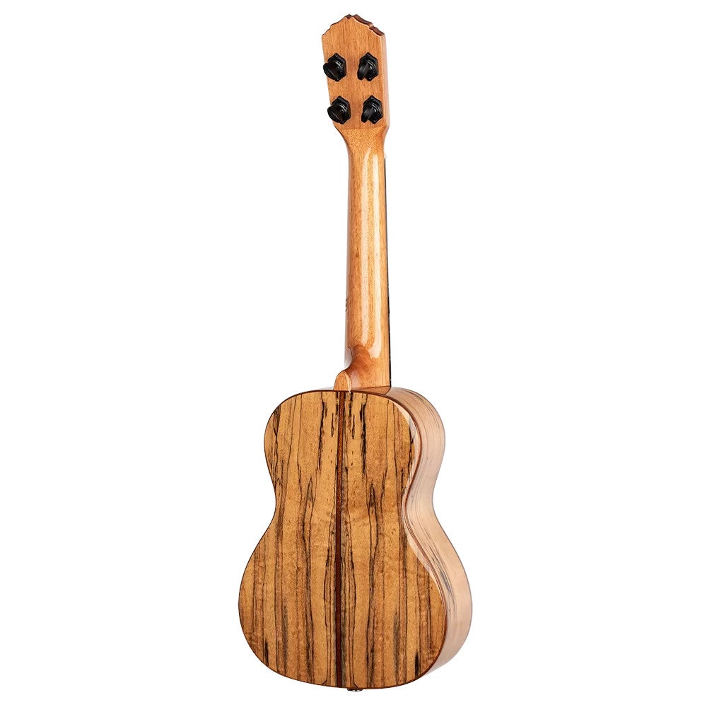Ortega RUET-SMA Elite Series Concert Size Ukulele Spalted Maple elektrisch-akoestische concert ukelele met gigbag