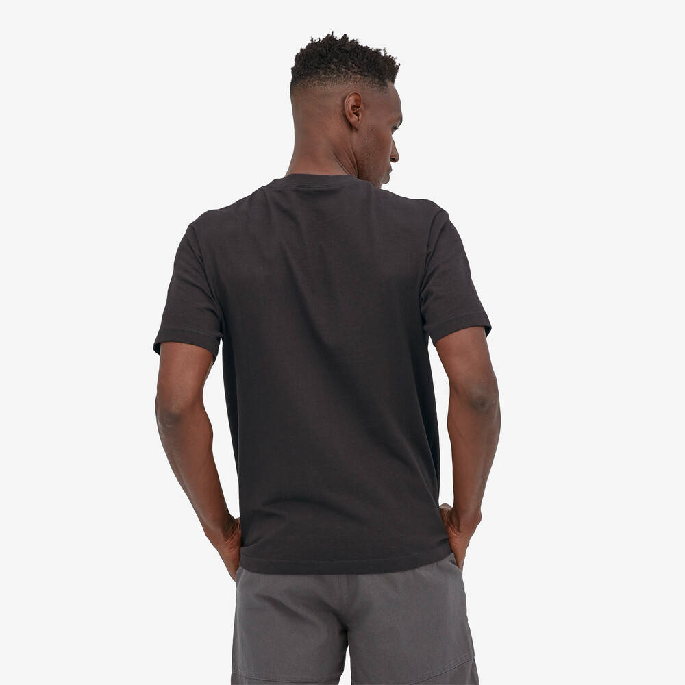 Herren-Baumwoll-T-Shirt mit Brusttasche, mittelschwer, in der Farbe Conversion.
