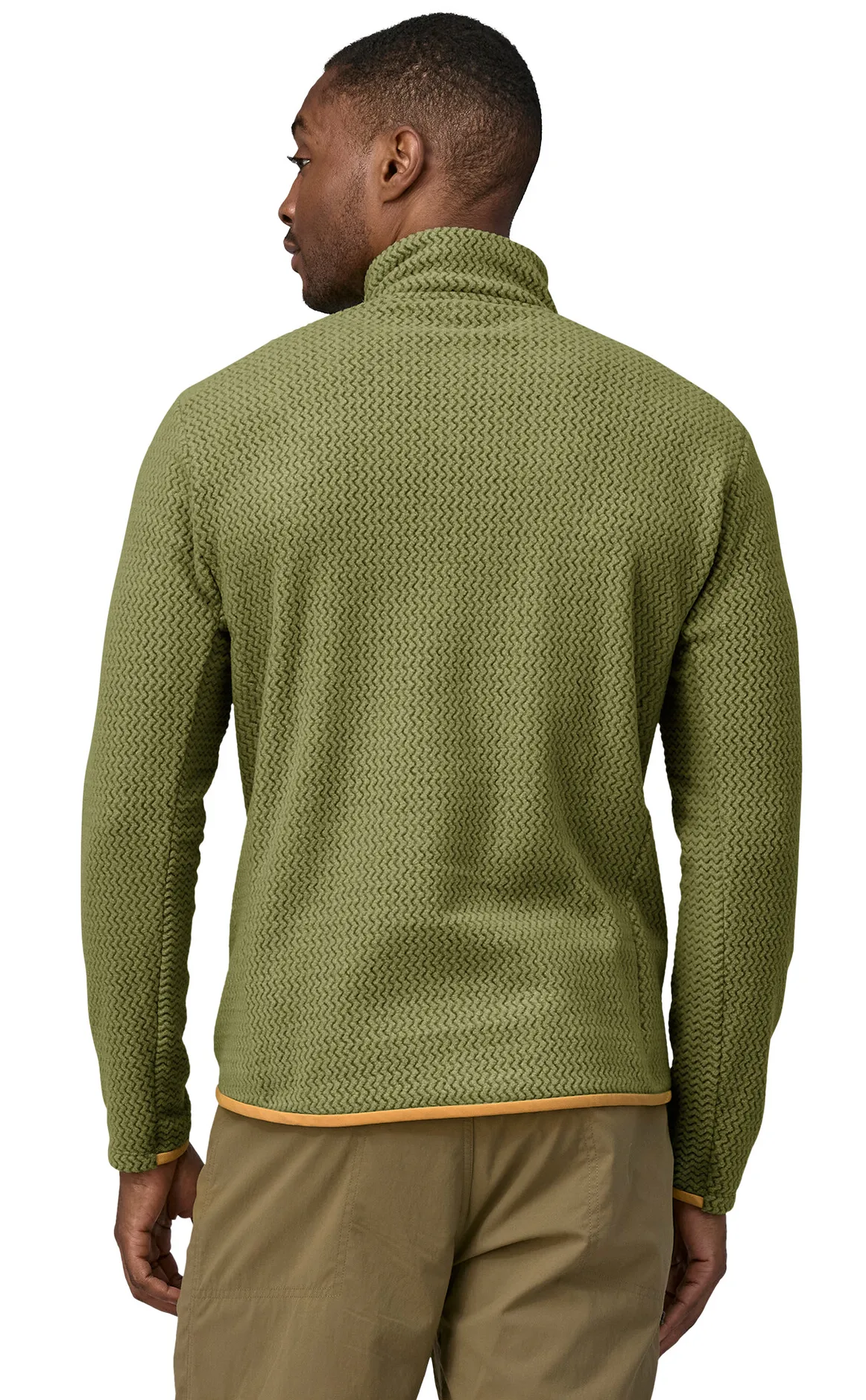 Patagonia M's R1 Air Zip Neck Buckhorn Green