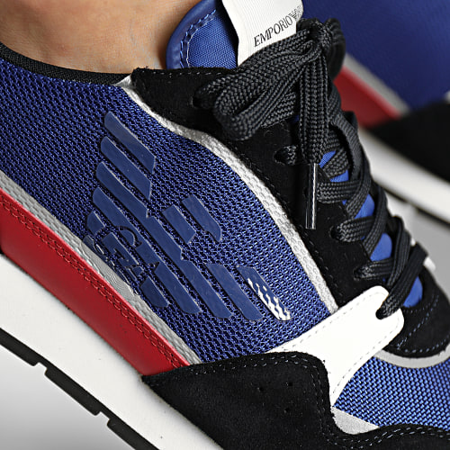 Baskets X4X537 XM678 Navy Bluet Off White Red