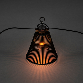 Konstsmide lichsnoer deco zwart uitbreidingsset 10 lampen 10 meter