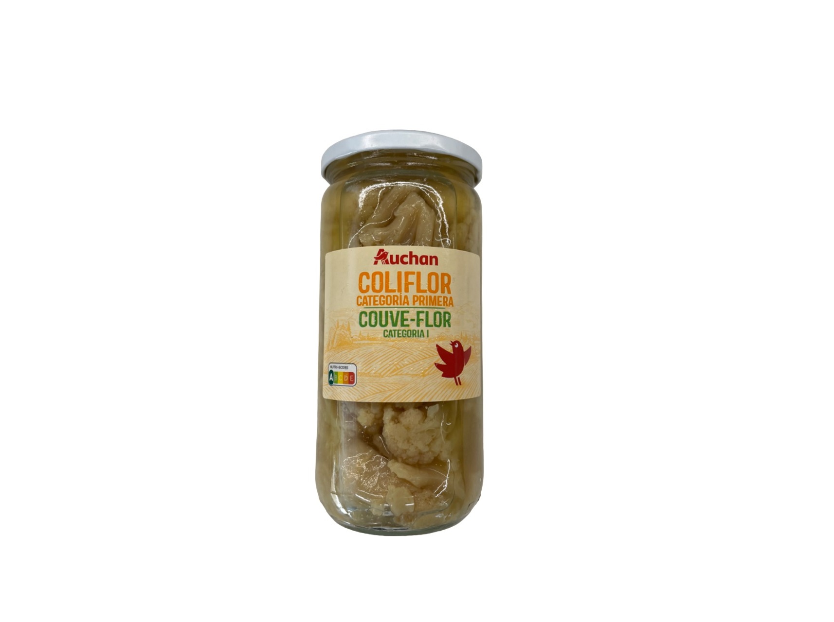 COUVE-FLOR AUCHAN COZIDA 660(390)G