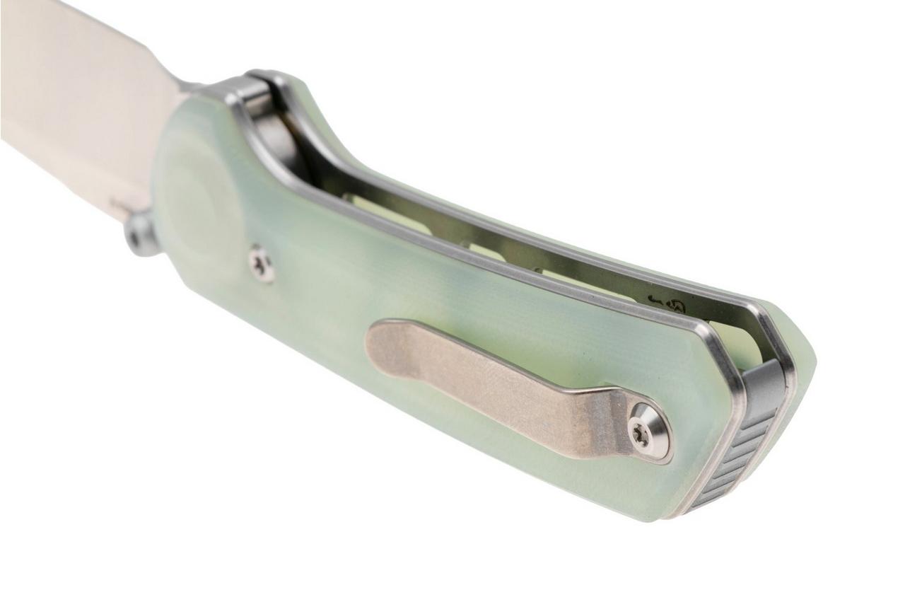 Reate PL-XT Stonewashed Nitro-V, Jade G10, zakmes