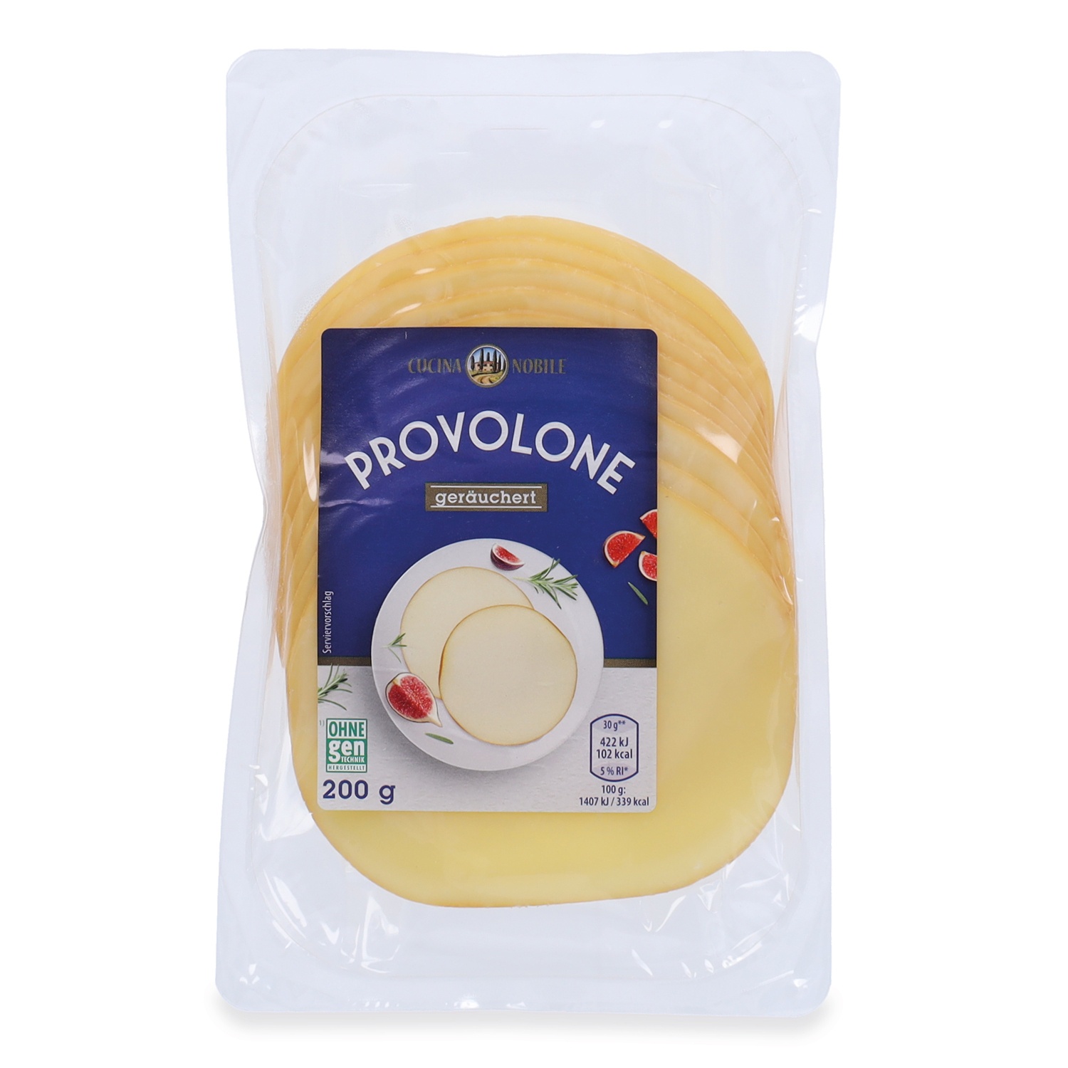 CUCINA NOBILE Provolone Scheiben, Geräuchert 200 g