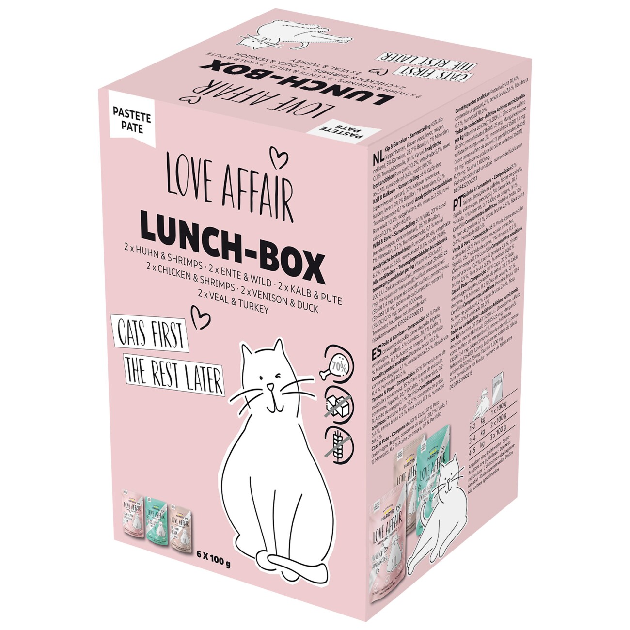 Hardys Love Affair Nassfutter Katze 6-er Lunchbox