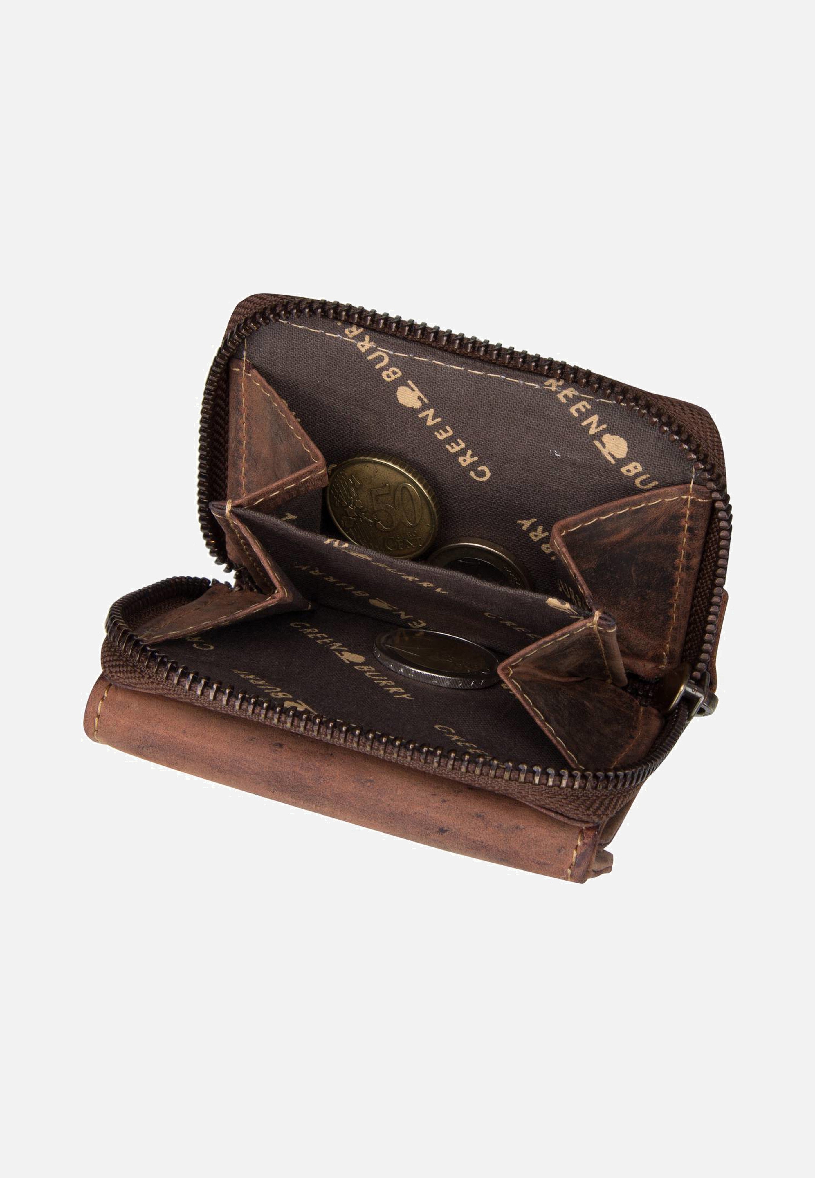 Vintage 1668 Sattelbraun - Portemonnaie