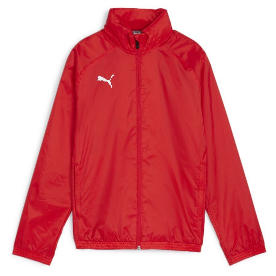 PUMA Veste teamGOAL All Weather - Rouge/Blanc Enfant