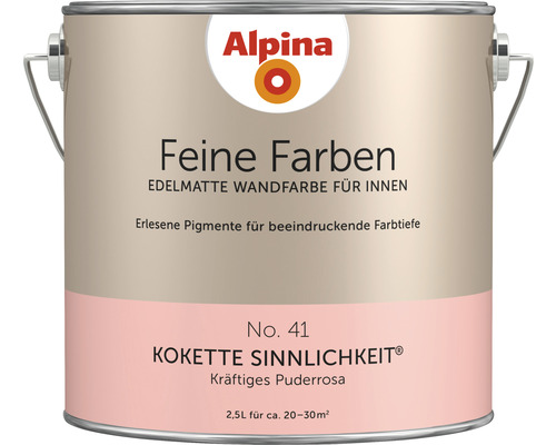 Alpina Fine Colors conserveermiddelvrij Coquette Sensualiteit 2,5 L