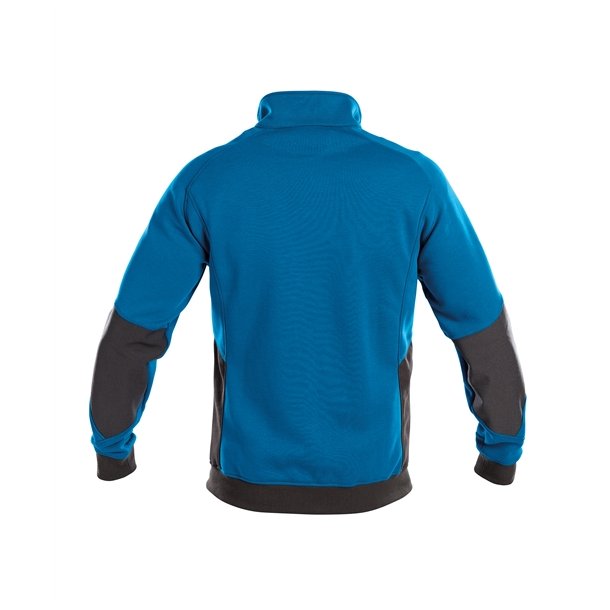 DASSY ® VELOX sweatshirt, BLÅ/ANTRASITE GRÅ