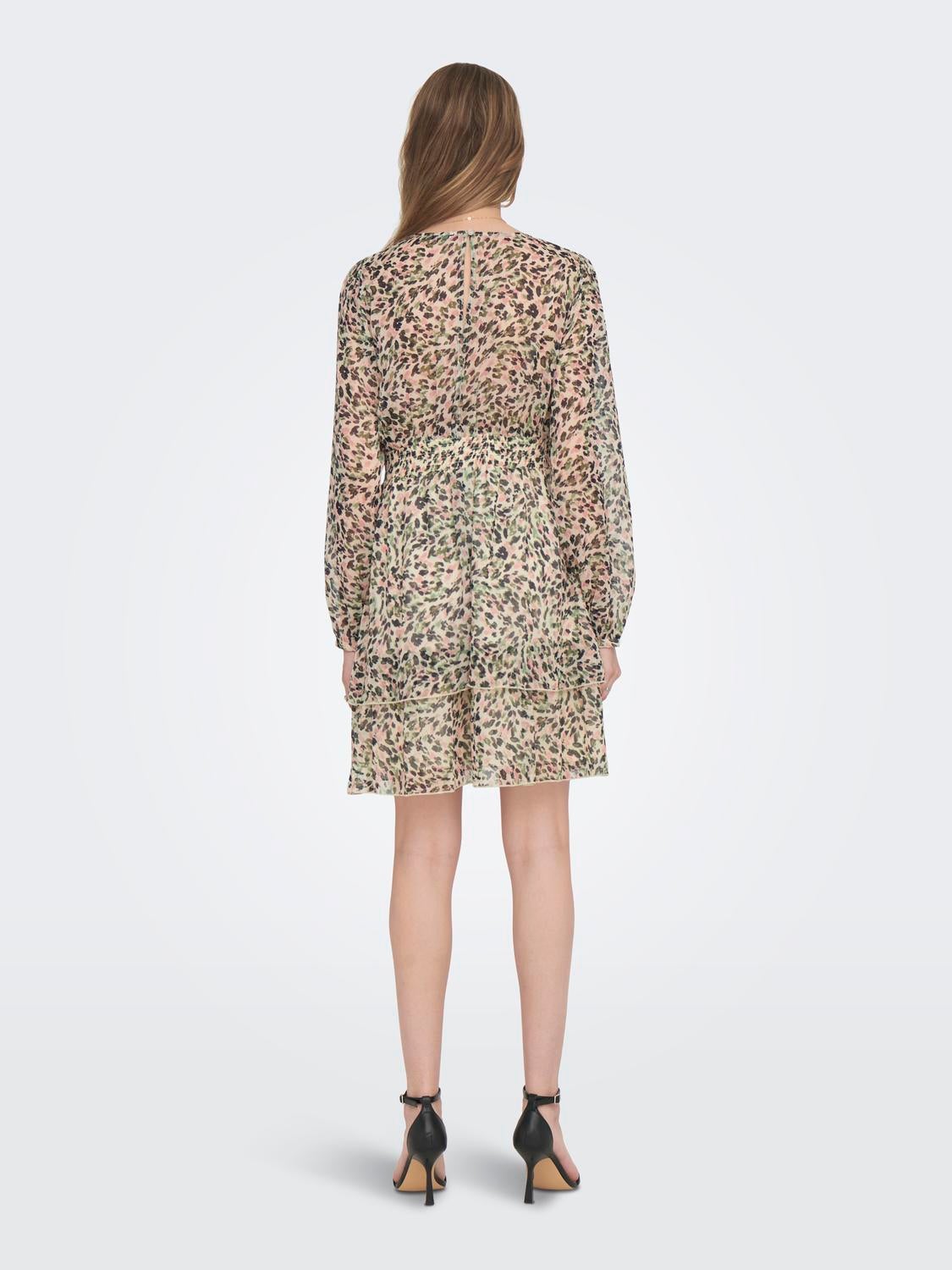 ONLADELE Kurzes Kleid Sandshell