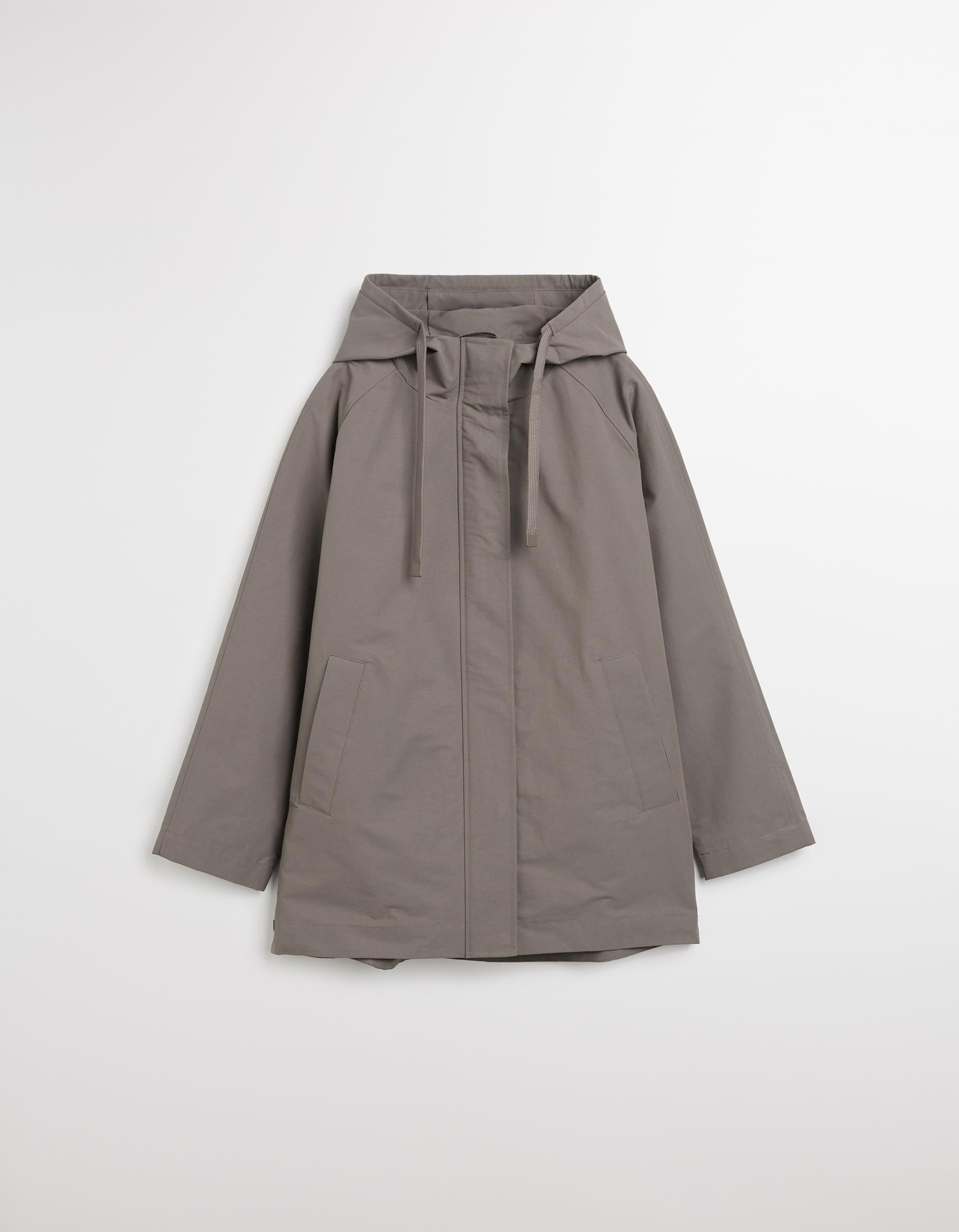 Parka Oversized, Mulher, Cinzento