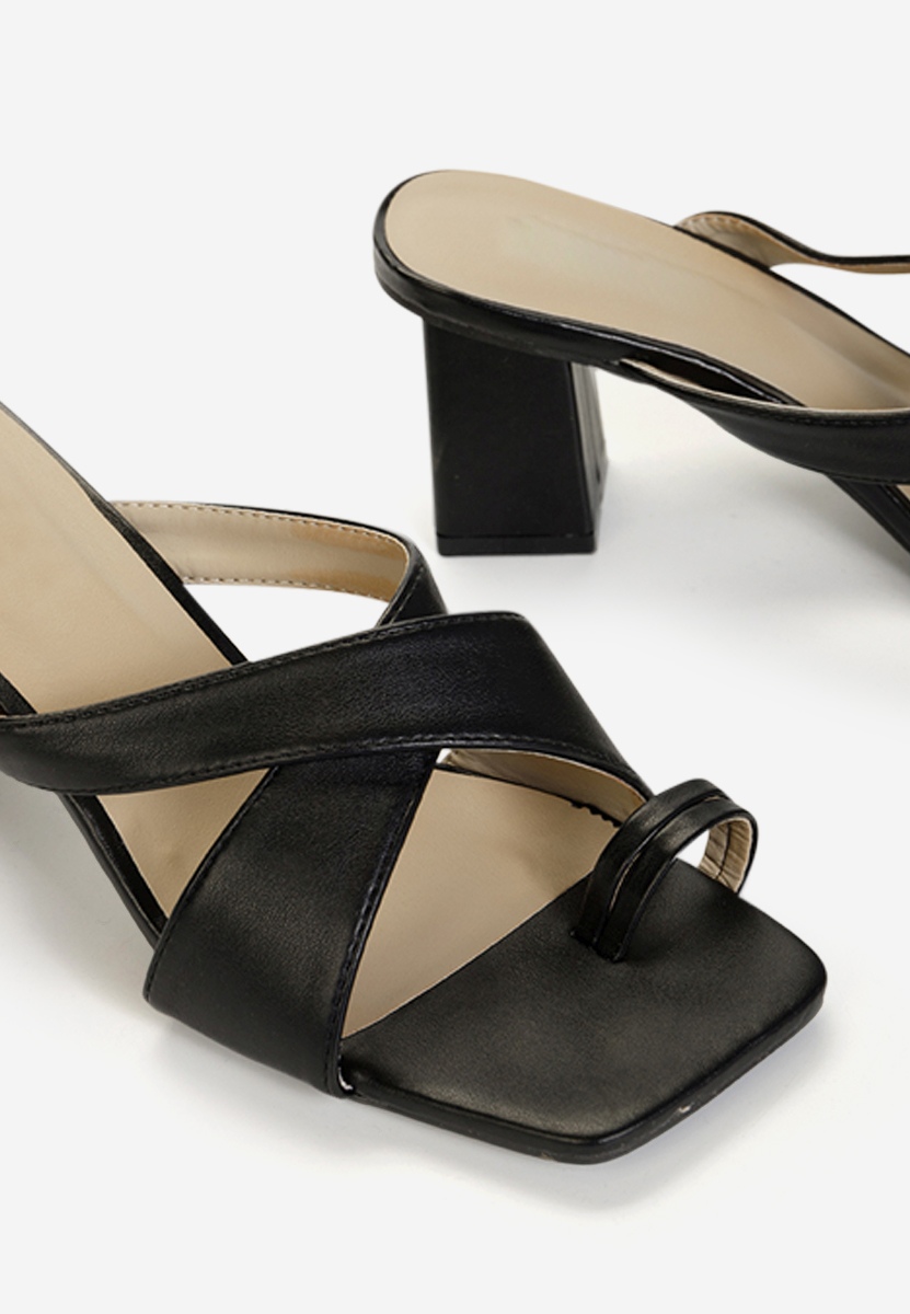 Mules a talon noirs Samirra