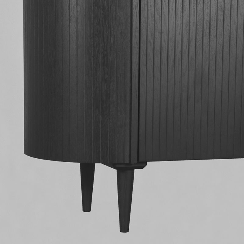 Hoge kast Zwart ME-70.012 Oliva B125 x D47 x H158 cm