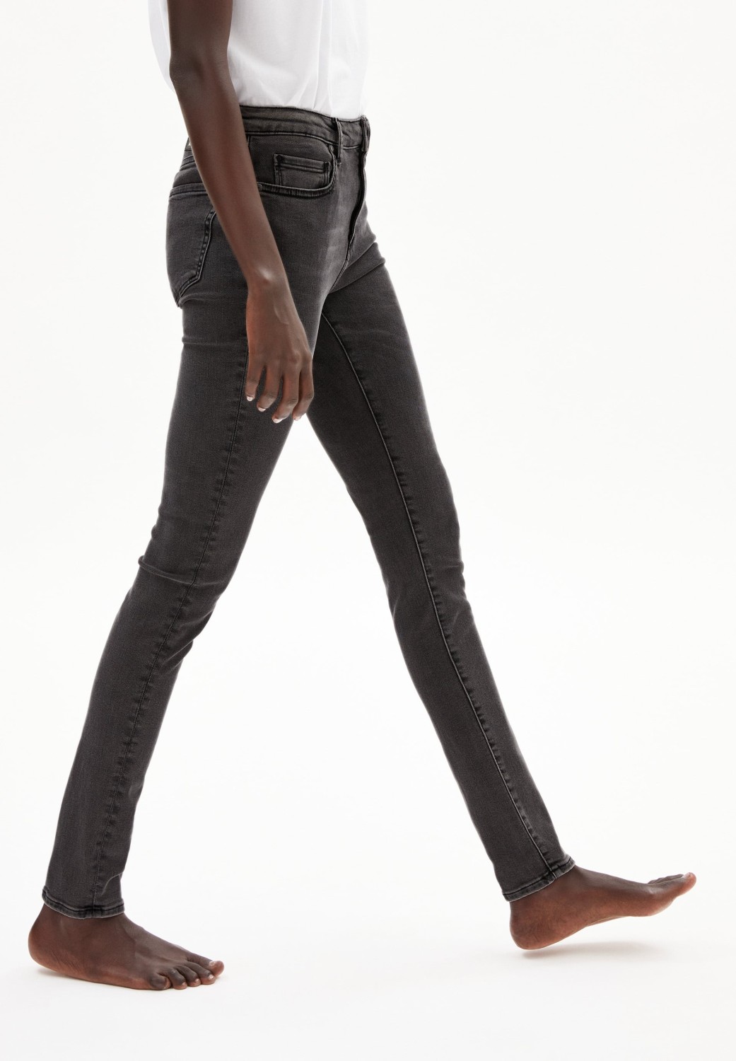 Armedangels Damen-Jeans Tillaa X Stretch Coal Mine