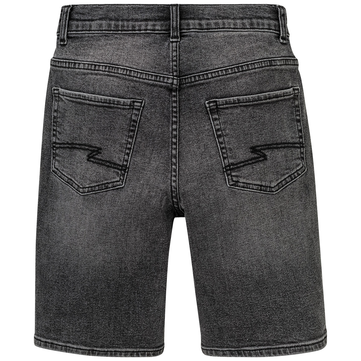 Jungen Jeansshorts mit verstellbarem Bund grau