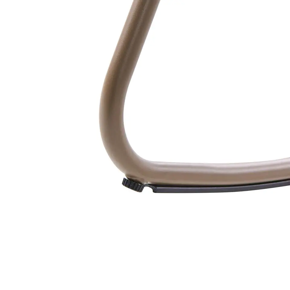 TURI - Schommelstoel - Taupe - Aluminium