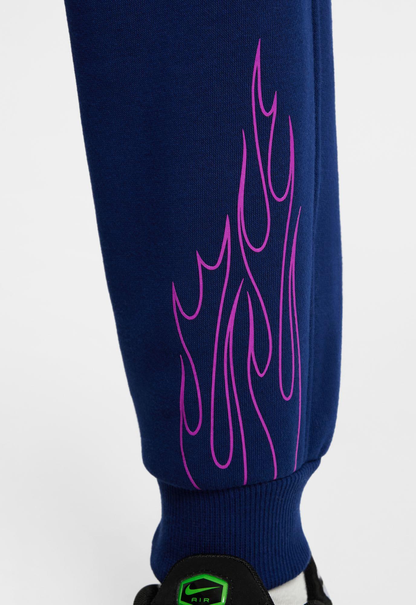 Kylian Mbappé Club Fleece Jogger Pants Barn 492/Blue Void/Vivid Purple/Metallic Gold