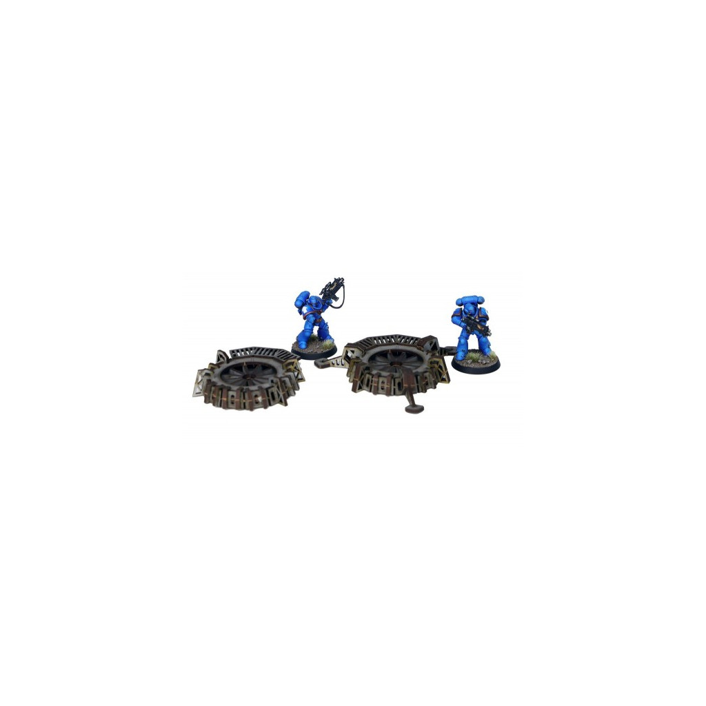 Defence Lines - Plates-formes de tir (Gris)