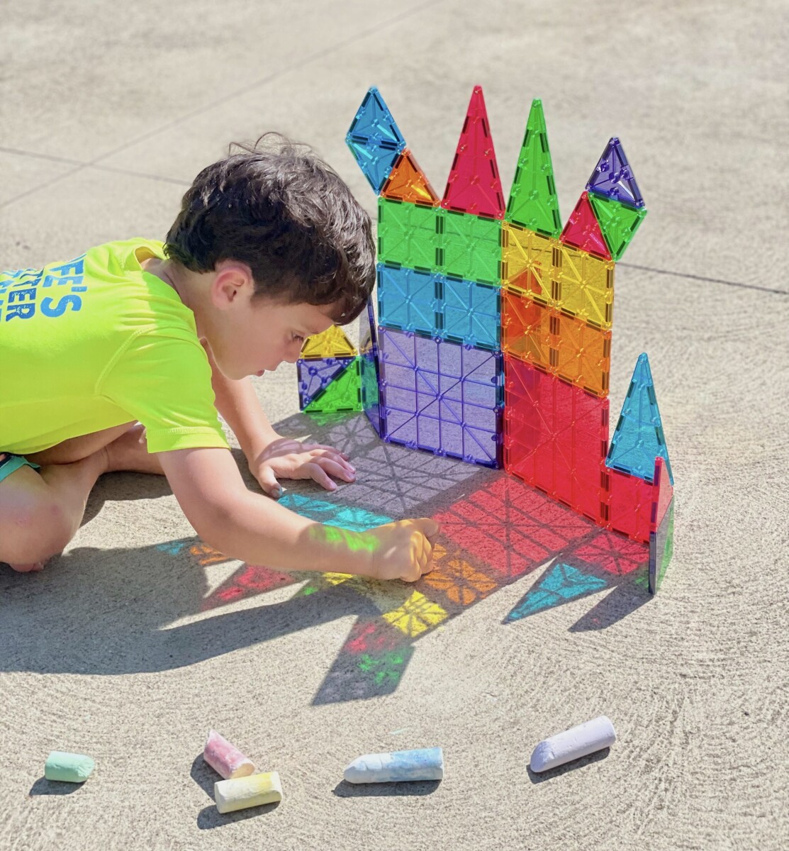 Magna-Tiles - Magnetsæt - Klar - 32 Dele