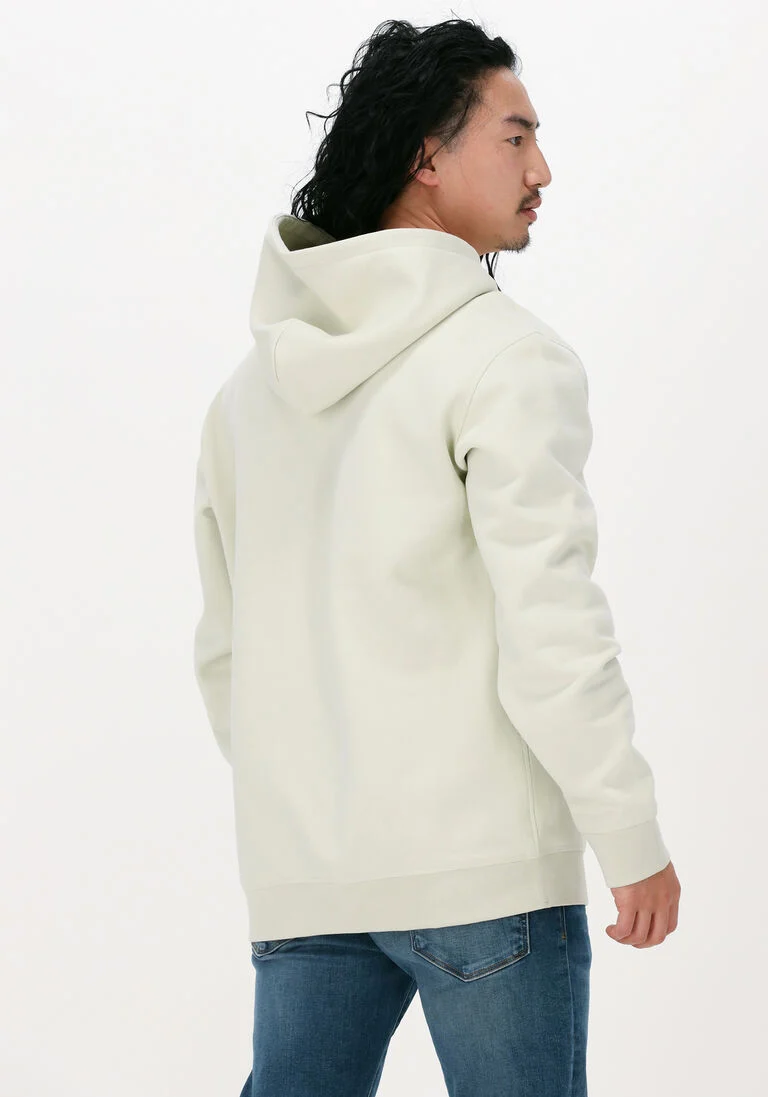 SELECTED HOMME grijze selected homme sweater slhrelaxmajor hood sweat