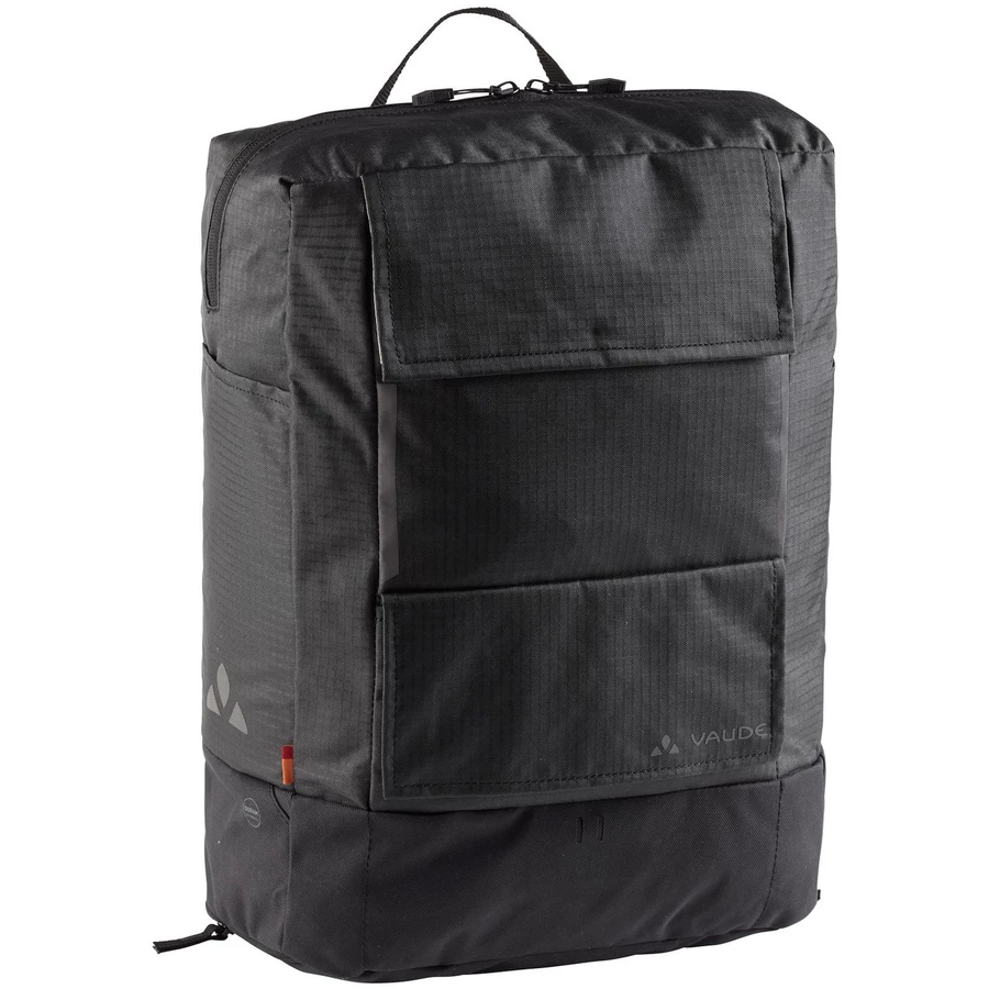 Vaude Cyclist Pack Waxed 23 - Hinterradtasche Rucksack 23L 44 cm black