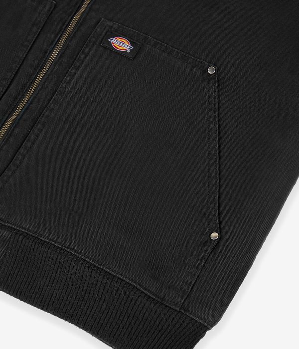 Dickies Hooded Duck Canvas Jacke (black)