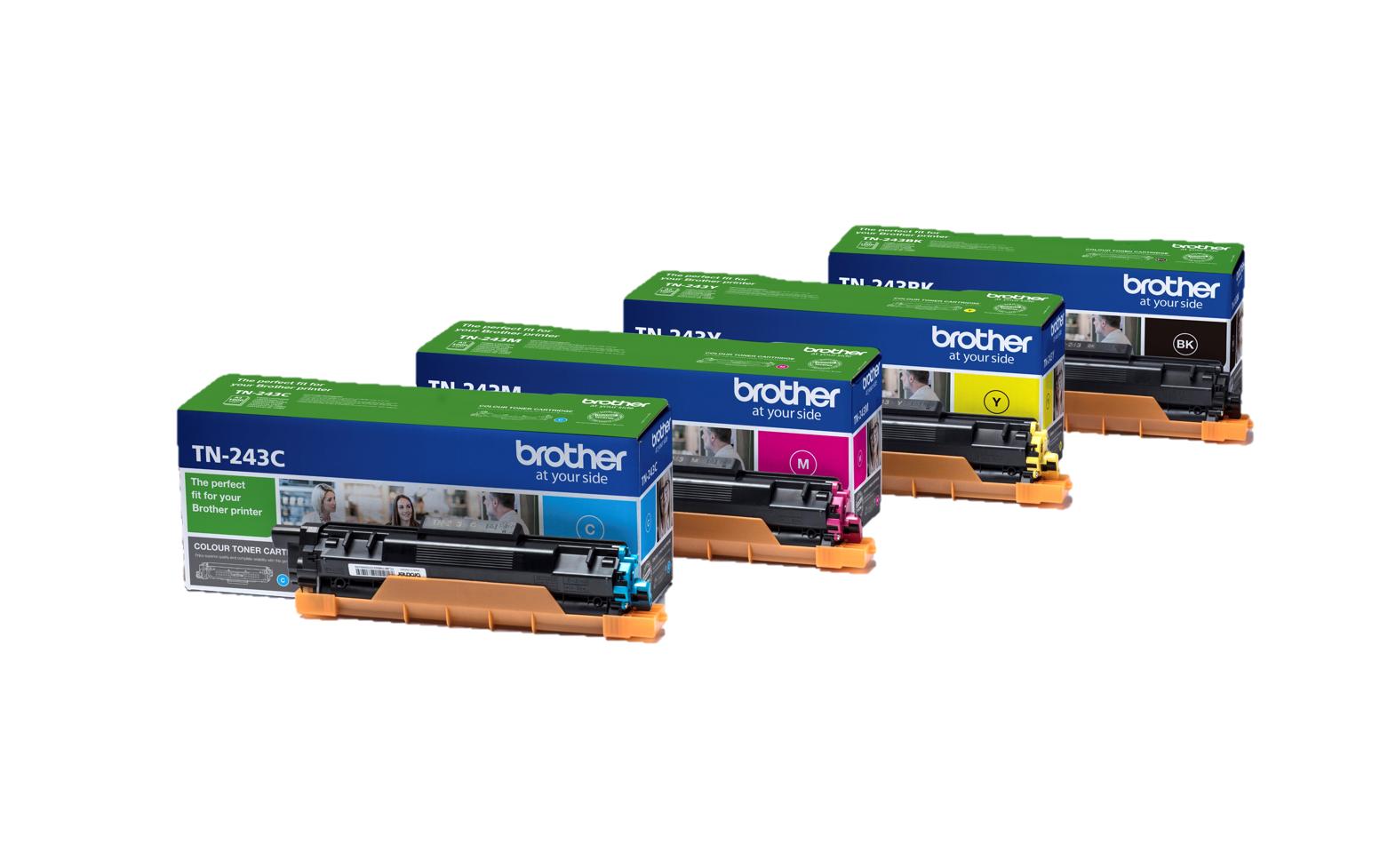 Toner TN-243 Black/Yellow/Cyan/Magenta<br>Toner, Black, Yellow, Cyan, Magenta