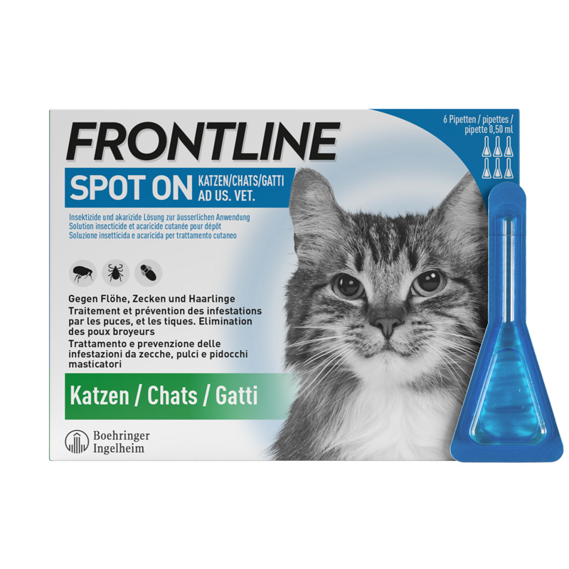 Frontline Spot On Lös Katze Liste D 0.5 ml